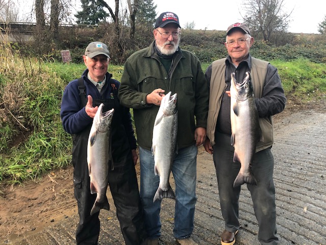 Fall River Coho Fishing